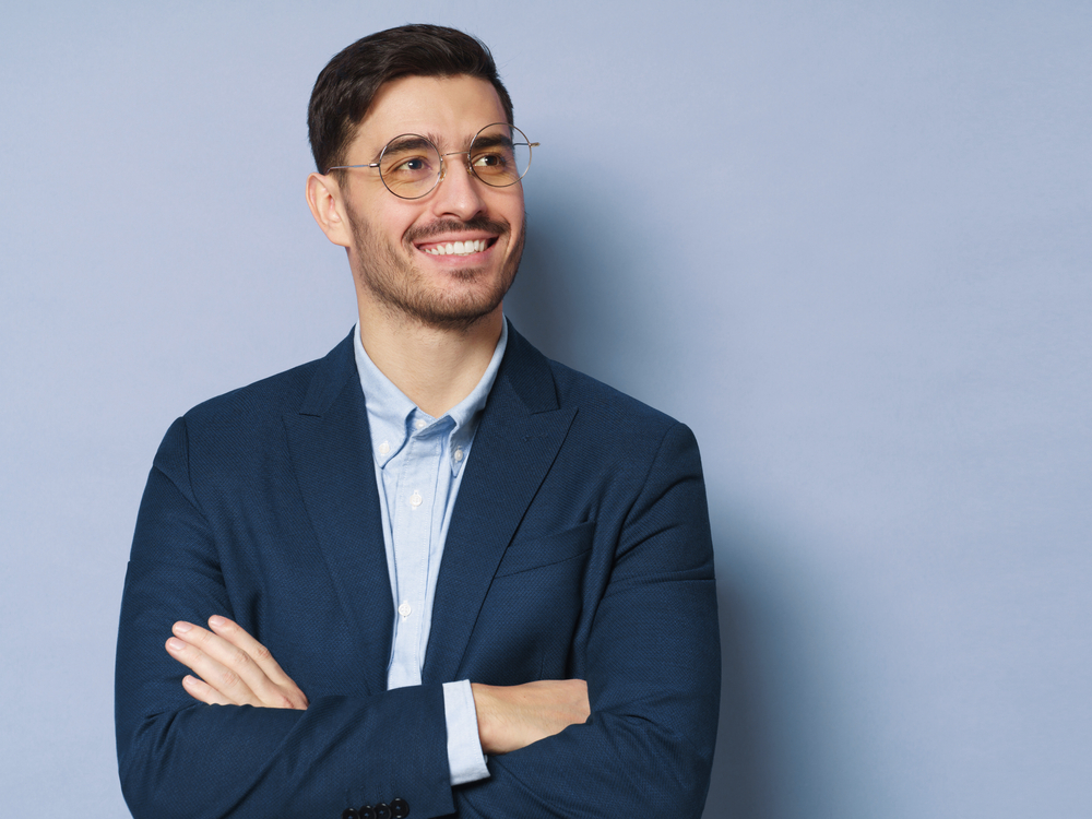 Portrait of a Happy man